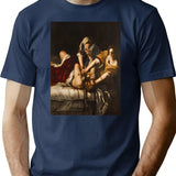 Artemisia Gentileschi'S Judith Slaying Holofernes T-Shirt for Men & Women, T-Shirts Graphic Tee - Navy