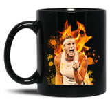 Arya Sabalenka Black Coffee Mug, Gift Coffee Mug - Black