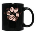 Ask Me About My Dog Black Coffee Mug, Gift Coffee Mug - Black