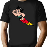 Astroboy T-Shirt for Men & Women, T-Shirts Graphic Tee - Black