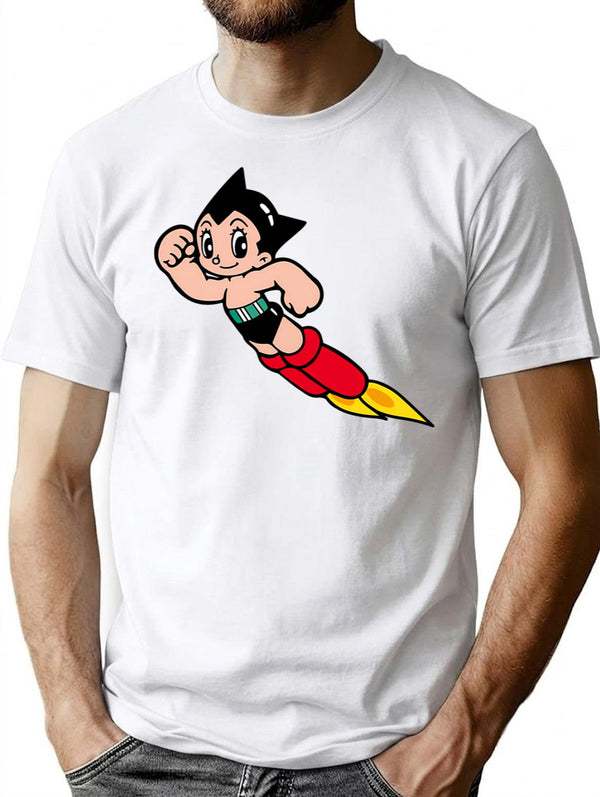 Astroboy T-Shirt for Men & Women, T-Shirts Graphic Tee - White