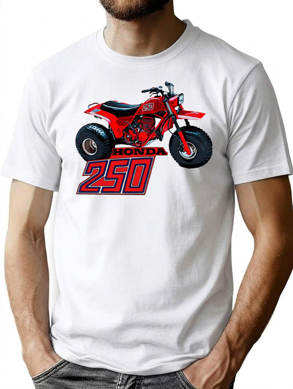 Atc 1981 250R T-Shirt for Men & Women, T-Shirts Graphic Tee - White