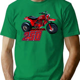 Atc 1981 250R T-Shirt for Men & Women, T-Shirts Graphic Tee - Green