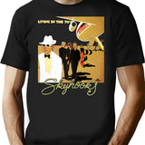 Ausrock 08 Skyhooks Vintage Living In The 70'S T-Shirt for Men & Women, T-Shirts Graphic Tee - Black