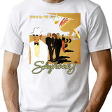 Ausrock 08 Skyhooks Vintage Living In The 70'S T-Shirt for Men & Women, T-Shirts Graphic Tee - White