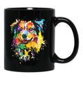 Australian Shepherd Gift For Aussie Mom Australian Shepherd Black Coffee Mug, Gift Coffee Mug - Black