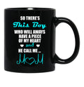 Autism Mom Mug Black Coffee Mug - Black