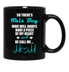 Autism Mom Mug Black Coffee Mug - Black