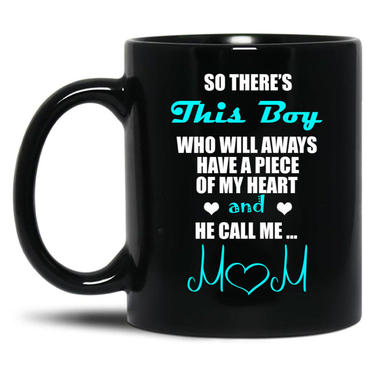 Autism Mom Mug Black Coffee Mug