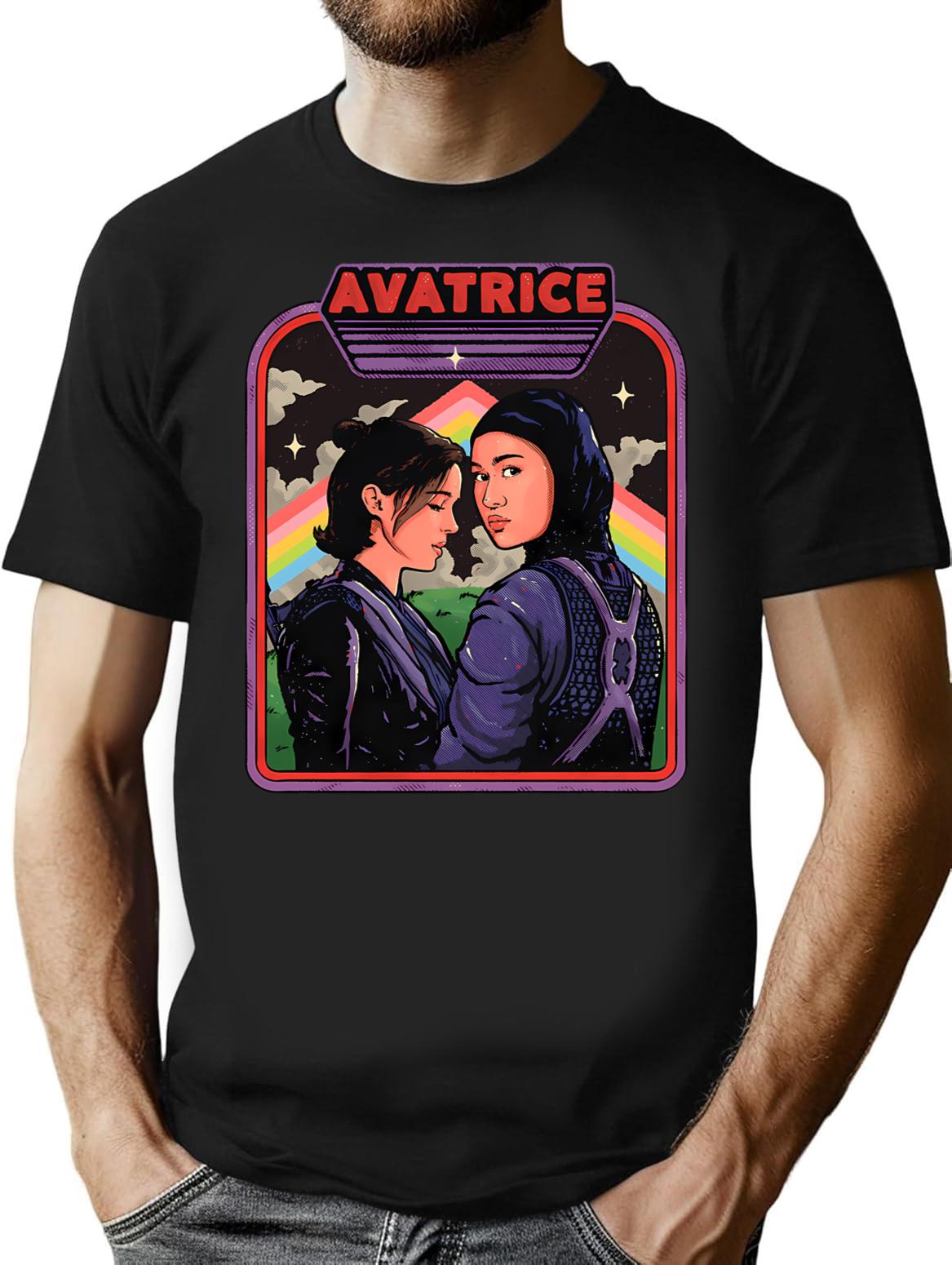 Avatrice 2 T-Shirt for Men & Women, T-Shirts Graphic Tee - Black