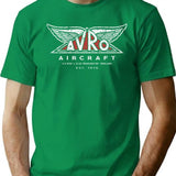 Avro Logo T-Shirt for Men & Women, T-Shirts Graphic Tee - Green