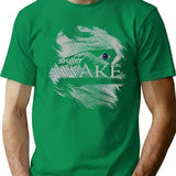 Awake T-Shirt for Men & Women, T-Shirts Graphic Tee - Green