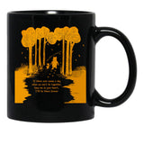Awesome First Day Winnie Mom Dad The Pooh Funny Life Retro Style Art Black Coffee Mug, Gift Coffee Mug - Black