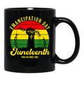 Awesome Juneteenth Mug Emancipation Day 1865 Independence Black Coffee Mug - Black