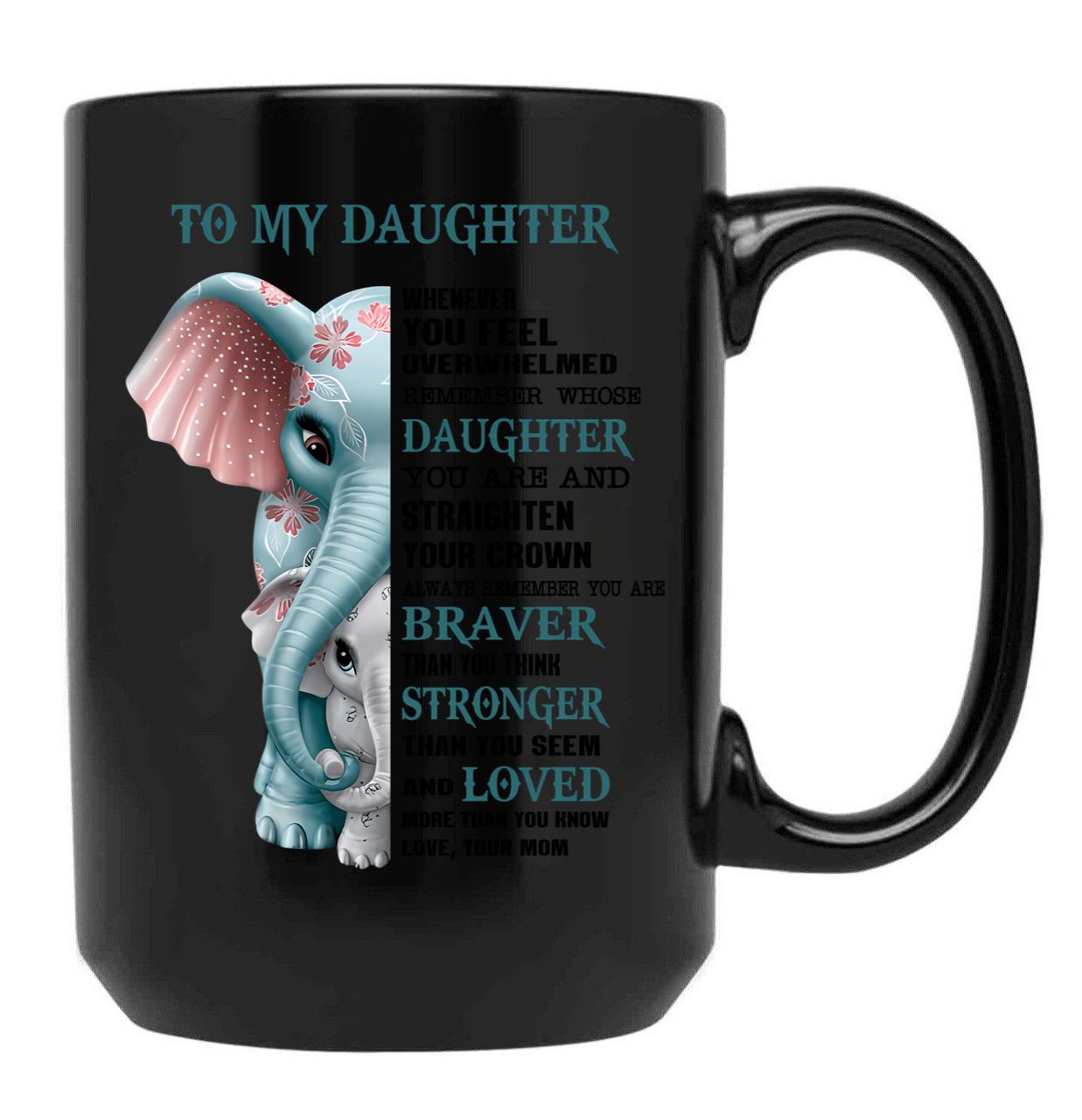 Awesome Like My Daughter Mugdad Daughter Mug Funny Mens Mug Dad Of Daughters Mug TMug For Dadsfathers Day Giftawesome Mug Black Coffee Mug - Black