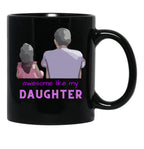 Awesome Like My Daughter (103) Black Coffee Mug - Black