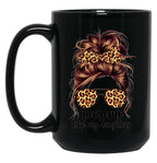 Awesome Like My Daughter (51) Black Coffee Mug