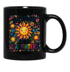 Awesome Like My Daughters Fathers Day Birthday Christmas (1) Black Coffee Mug - Black