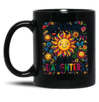 Awesome Like My Daughters Fathers Day Birthday Christmas (1) Black Coffee Mug