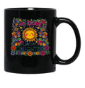 Awesome Like My Daughters Fathers Day Birthday Christmas Black Coffee Mug - Black
