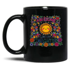 Awesome Like My Daughters Fathers Day Birthday Christmas Black Coffee Mug