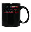 Awesome Like My Oldest Daughter Parents Day Family Black Coffee Mug - Black