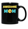 Awesome Mom Gift Black Coffee Mug, Gift Coffee Mug - Black