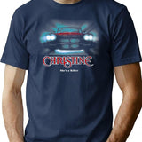 Awesome Movie Car Christine T-Shirt for Men & Women, T-Shirts Graphic Tee - Navy