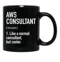 Aws Consultant Defined Black Coffee Mug, Gift Coffee Mug - Black