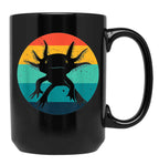 Axolotl Black Coffee Mug, Gift Coffee Mug