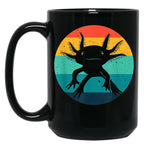Axolotl Black Coffee Mug, Gift Coffee Mug