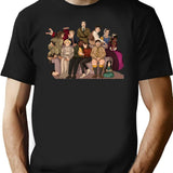 BBC Ghosts My Family Premium Heavyweight Cotton T-Shirt - Black