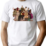 BBC Ghosts My Family Premium Heavyweight Cotton T-Shirt - White