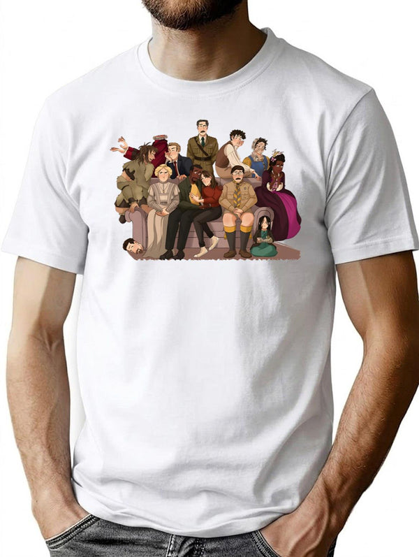 BBC Ghosts My Family Premium Heavyweight Cotton T-Shirt - White