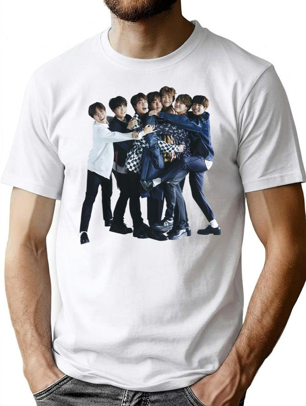 BTS Premium Heavyweight Cotton T-Shirt - White