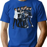 BTS Premium Heavyweight Cotton T-Shirt - Blue