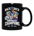 Back 2 Back Detroit 2024 North Champions Black Coffee Mug, Gift Coffee Mug - Black