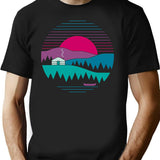 Back To Basics T-Shirt for Men & Women, T-Shirts Graphic Tee - Black