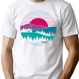 Back To Basics T-Shirt for Men & Women, T-Shirts Graphic Tee - White
