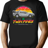 Back To The Mall - Retro 80S Sci Fi Movie T-Shirt for Men & Women, T-Shirts Graphic Tee - Black