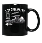 Back to The Future 1 Black Coffee Mug, Gift Coffee Mug - Black