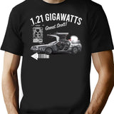 Back to The Future 1 Premium Heavyweight Cotton T-Shirt - Black
