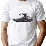 Back to The Future 1 Premium Heavyweight Cotton T-Shirt - White