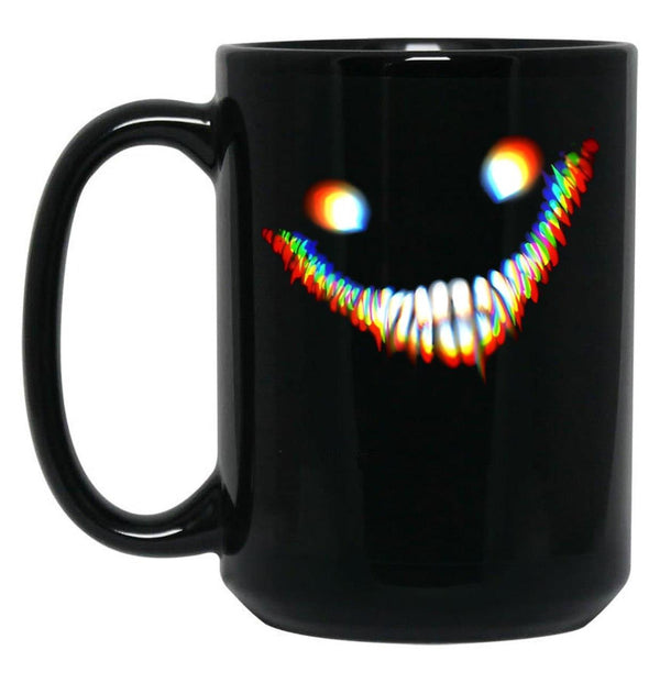 Backroom_S Smiler Black Coffee Mug, Gift Coffee Mug - Black