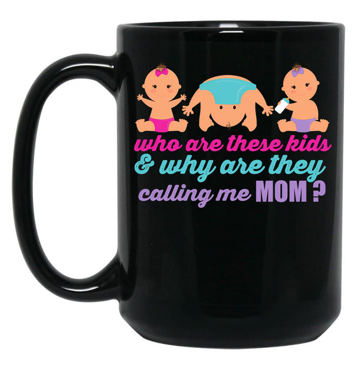 Bad Mom Funny Quote Bad Mom Club Black Coffee Mug, Gift Coffee Mug