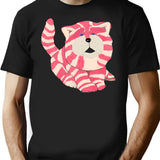 Bagpuss The Cat T-Shirt for Men & Women, T-Shirts Graphic Tee - Black