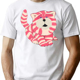 Bagpuss The Cat T-Shirt for Men & Women, T-Shirts Graphic Tee - White