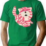 Bagpuss The Cat T-Shirt for Men & Women, T-Shirts Graphic Tee - Green