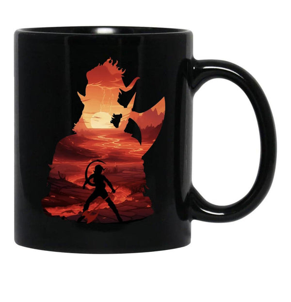 Baldurs Gate 3 - Karlach Negative Illusion Classic Black Coffee Mug, Gift Coffee Mug - Black