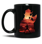 Baldurs Gate 3 - Karlach Negative Illusion Classic Black Coffee Mug, Gift Coffee Mug